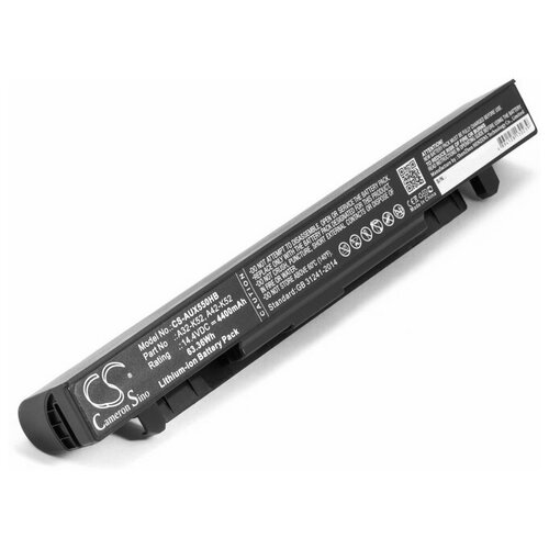 Усиленный аккумулятор для Asus X450, X550 (A41-X550) 4400mAh apexway a41 x550a a41 x550 laptop battery for asus a450 x550l a550 a41 x550a f550 f552 x450 x550 x550a x550ca x550c k550 p450