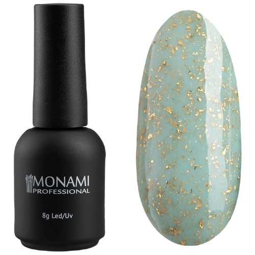 Monami Гель-лак Potal Silver/Gold, 8 мл, 8 г, Gold Green гель лак monami millennium green 8 г