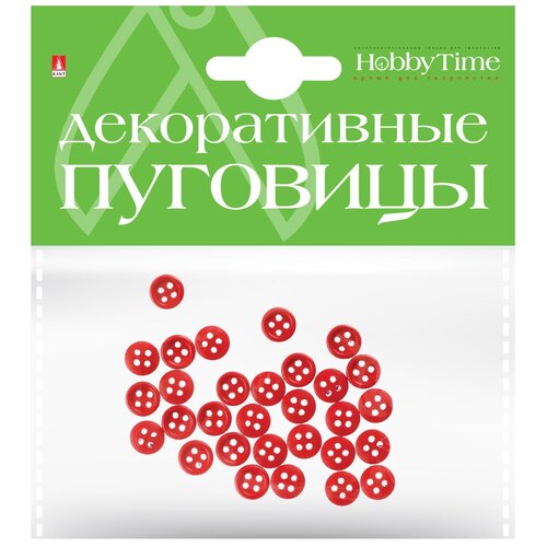 Пуговицы однотонные Ø 10ММ Набор №1 (6 цветов, микс В коробке), Арт. 2-566/01