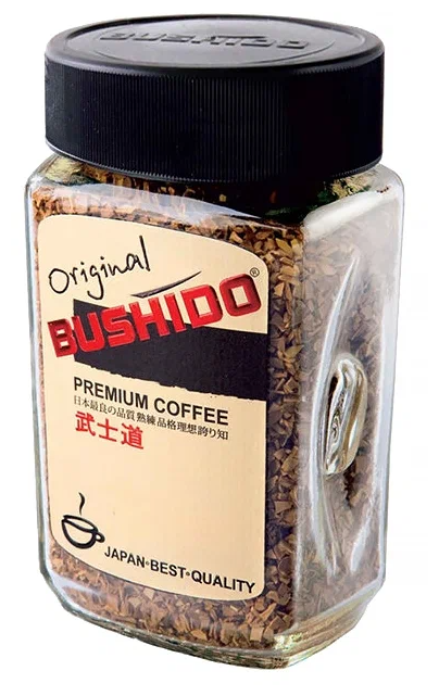 Кофе растворимый BUSHIDO "Original", комплект 5 шт., сублимированный, 100 г, 100% арабика, стеклянная банка, 1004 - фотография № 3