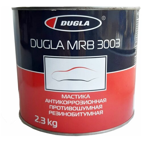 Мастика резинобитумная противошумная 3003 DUGLA MRB 2,3 кг