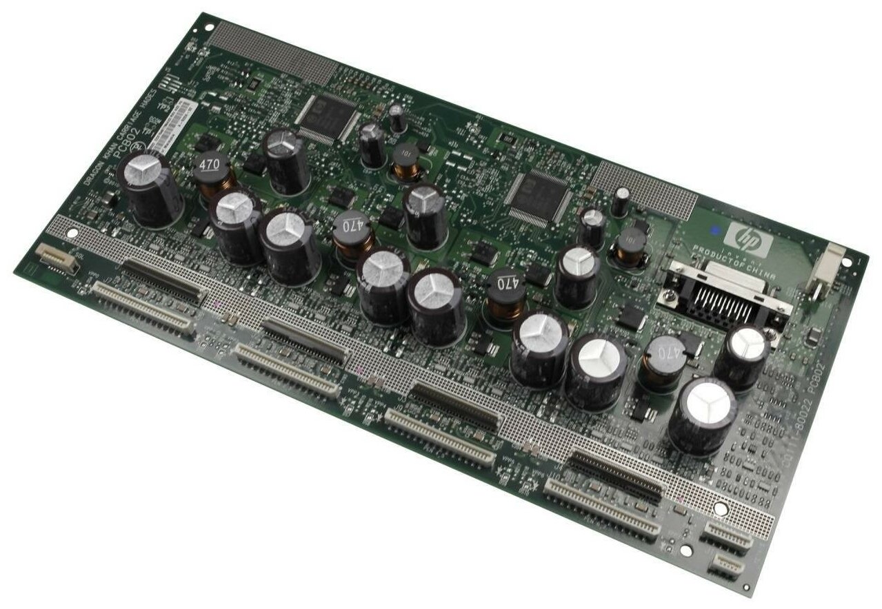 Плата каретки HP DJ Z6200/T7100/T7200/D5800/L28500 (CQ109-67034)