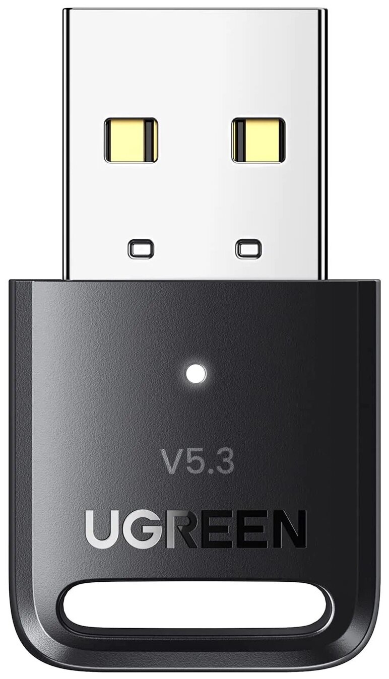 Bluetooth 5.3 адаптер для компьютера, наушников / UGreen USB Bluetooth Adapter 5.3