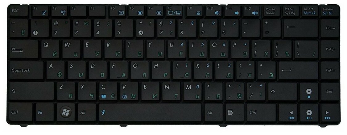 Клавиатура для ноутбука Asus V090462AK1 Русская Черная 850₽