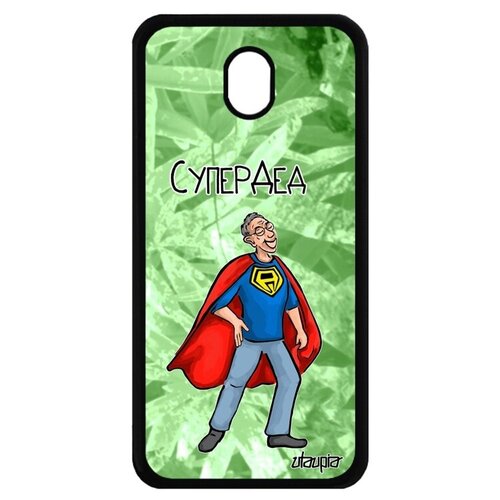 фото Противоударный чехол на смартфон // samsung galaxy j7 2017 // "супердед" комичный супергерой, utaupia, светло-зеленый