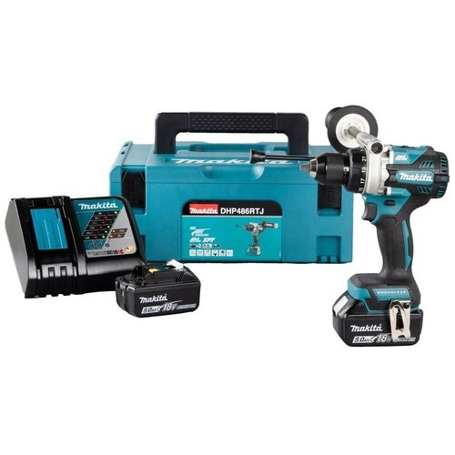 Дрель аккумуляторная ударная DHP486RTJ Makita