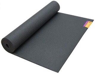 Коврик Hugger Mugger Tapas Ultra Mat, 170х60х0.6 см серый/синий однотонный