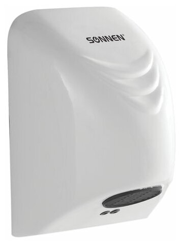 Сушилка для рук SONNEN HD-988 850 Вт пластиковый корпус белая, 1 шт