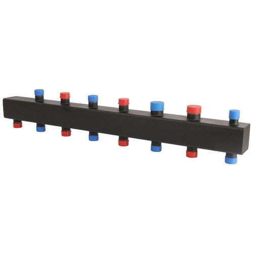 RDG-0016-004046 ROMMER Стальной распределительный коллектор 4(6) отопительных контура 1х1 1/4“