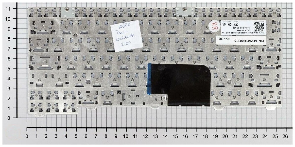 Клавиатура для ноутбука Dell AEZM1U00110 русская черная