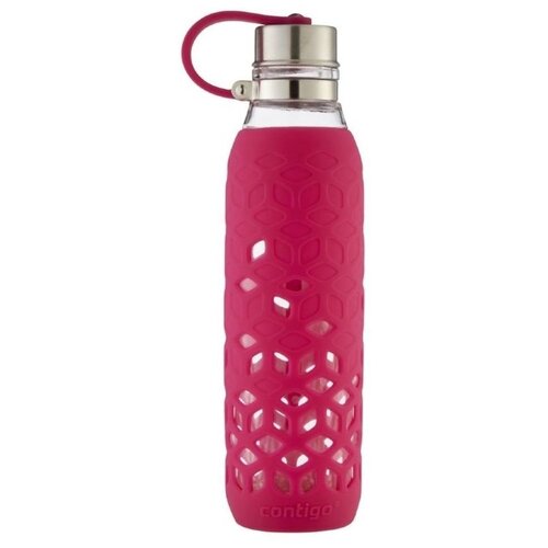 Бутылка Contigo Purity, 590 мл, розовый аксессуар для велосипеда contigo gizmo flip розовый синий пластик 2116113 бутылка