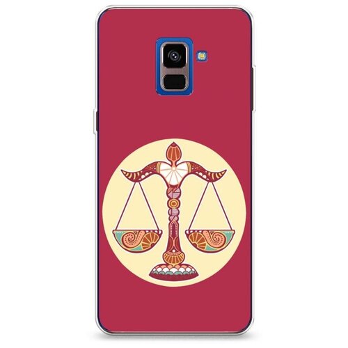 фото Силиконовый чехол "весы" на samsung galaxy a8 2018 / самсунг галакси а8 2018 case place