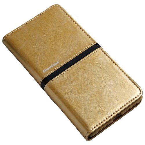 фото Чехол-книжка mypads una fitto для lg spirit h422, lg spirit h420 золотой