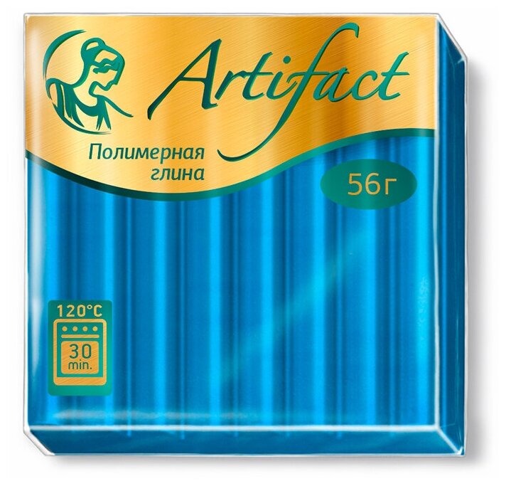 Полимерная глина Артефакт арт. АФ.821370/7781 классический цв. Голубой 56 г