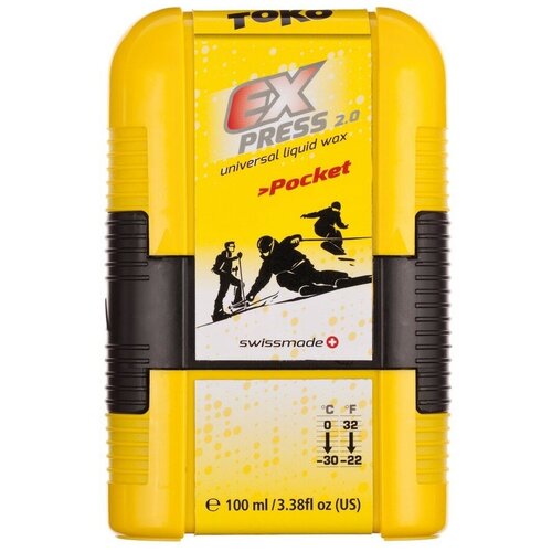 порошок toko jetstream 2 0 8 30 синий 30g Парафин Toko Express Pocket 100ml, 0° -30°