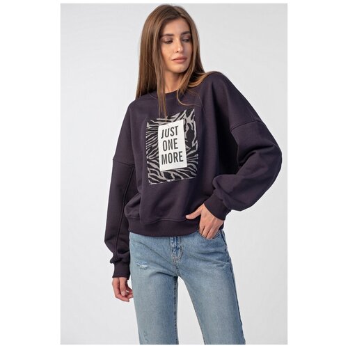 Свитшот FLY, размер 40-42, синий