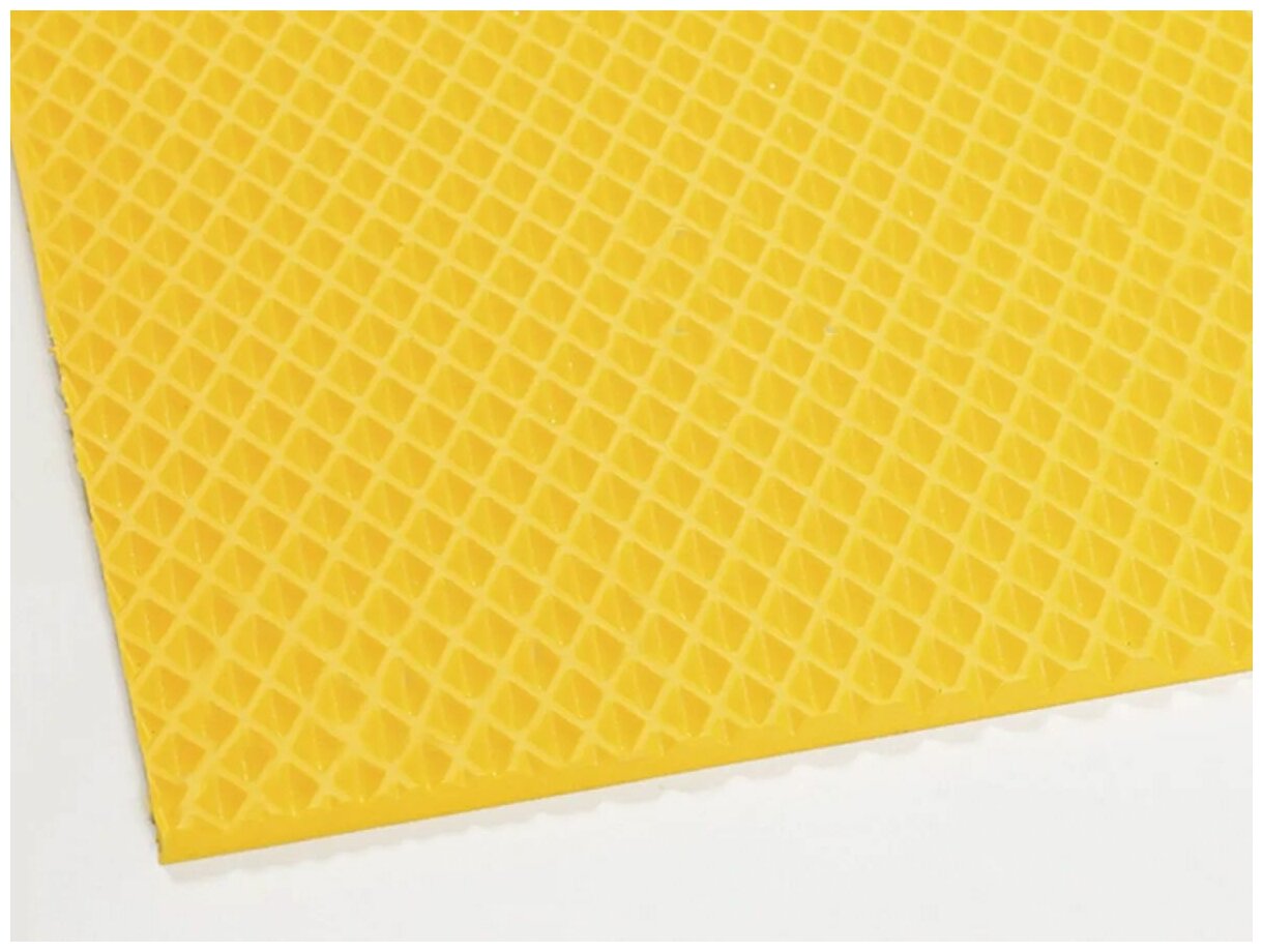 Универсальный материал EVA / ЭВА - Ромб- Желтый цвет - Толщина 10мм - Лист 1.4х2.55м