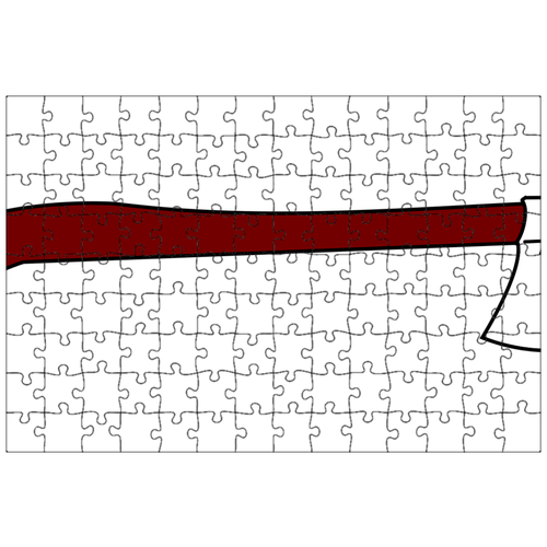 фото Магнитный пазл 27x18см."топор, измельчитель, орудие труда" на холодильник lotsprints