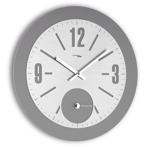 фото Дизайнерские настенные часы. бренд incantesimo design. модель decimus. цвет: серый