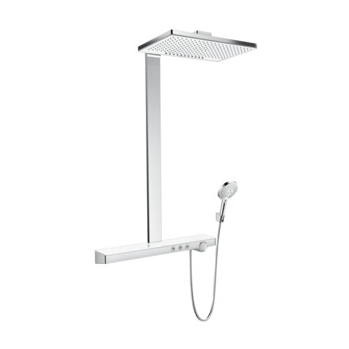 Душевой комплект hansgrohe Rainmaker Select 460 2jet Showerpipe 27109400, хром хром 1600 мм душевая система hansgrohe rainmaker select 27109400 хром белый