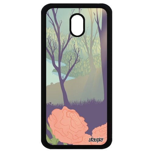 фото Защитный чехол на смартфон // samsung galaxy j3 2017 // "лесные розы" розы природа, utaupia, цветной
