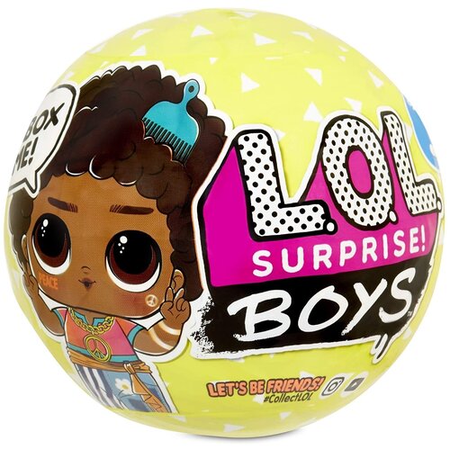 Кукла шарик LOL Сюрприз оригинал - Мальчики 3 серия (L.O.L. Surprise! Boys Series 3)