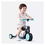 Детский велосипед-беговел Xiaomi Bebehoo 5-in-1 Multi-function Deformation Stroller Blue (DGN5-1) - изображение