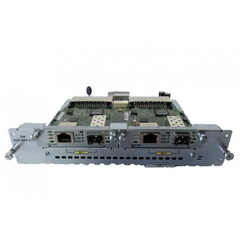 модуль cisco nim 2ge cu sfp Модуль CISCO SM-2GE-SFP-CU