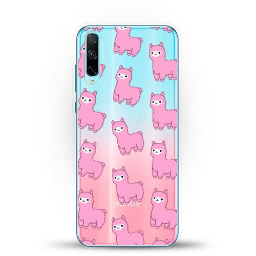 фото Силиконовый чехол ламы на honor 30i andy & paul