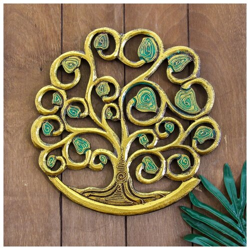 SUI Панно настенное Древо жизни 30х30х1 см 2665₽
