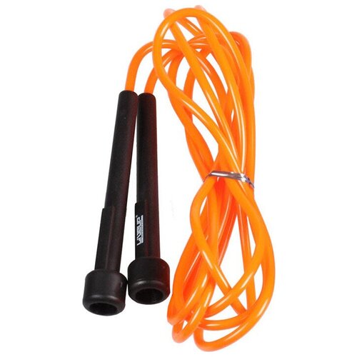 Cкакалка LiveUp PVC SPEED JUMP ROPE цвет:оранжевый, размер:275x0,5