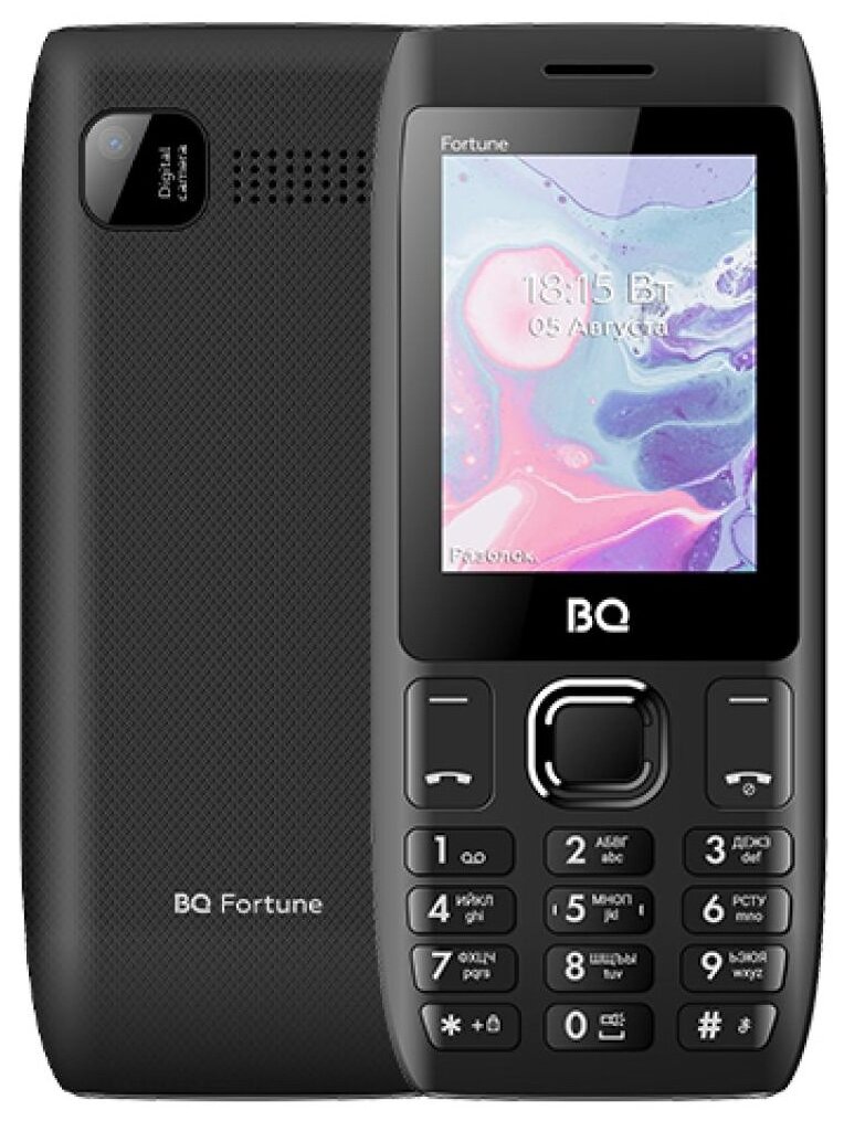 Телефон BQ 2450 Fortune Black
