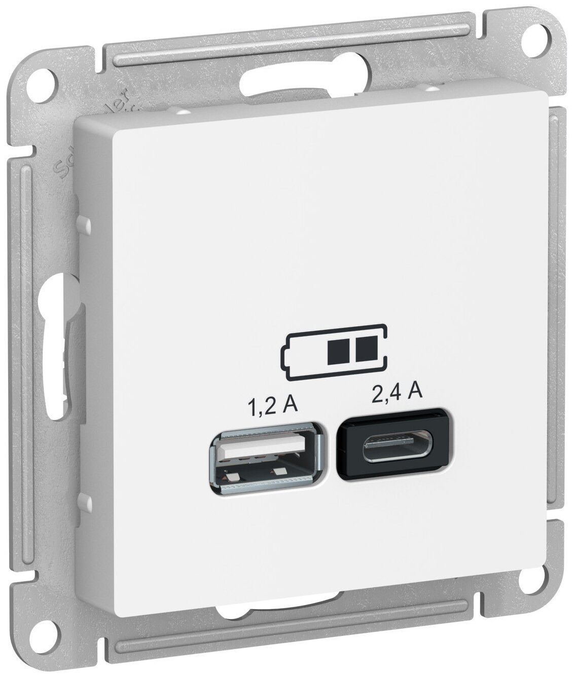 USB розетка Systeme Electric ATN000139 AtlasDesign 16 А