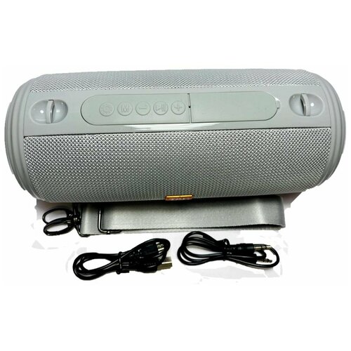 Портативная Bluetooth колонка T G TG-537 серая 95500₽