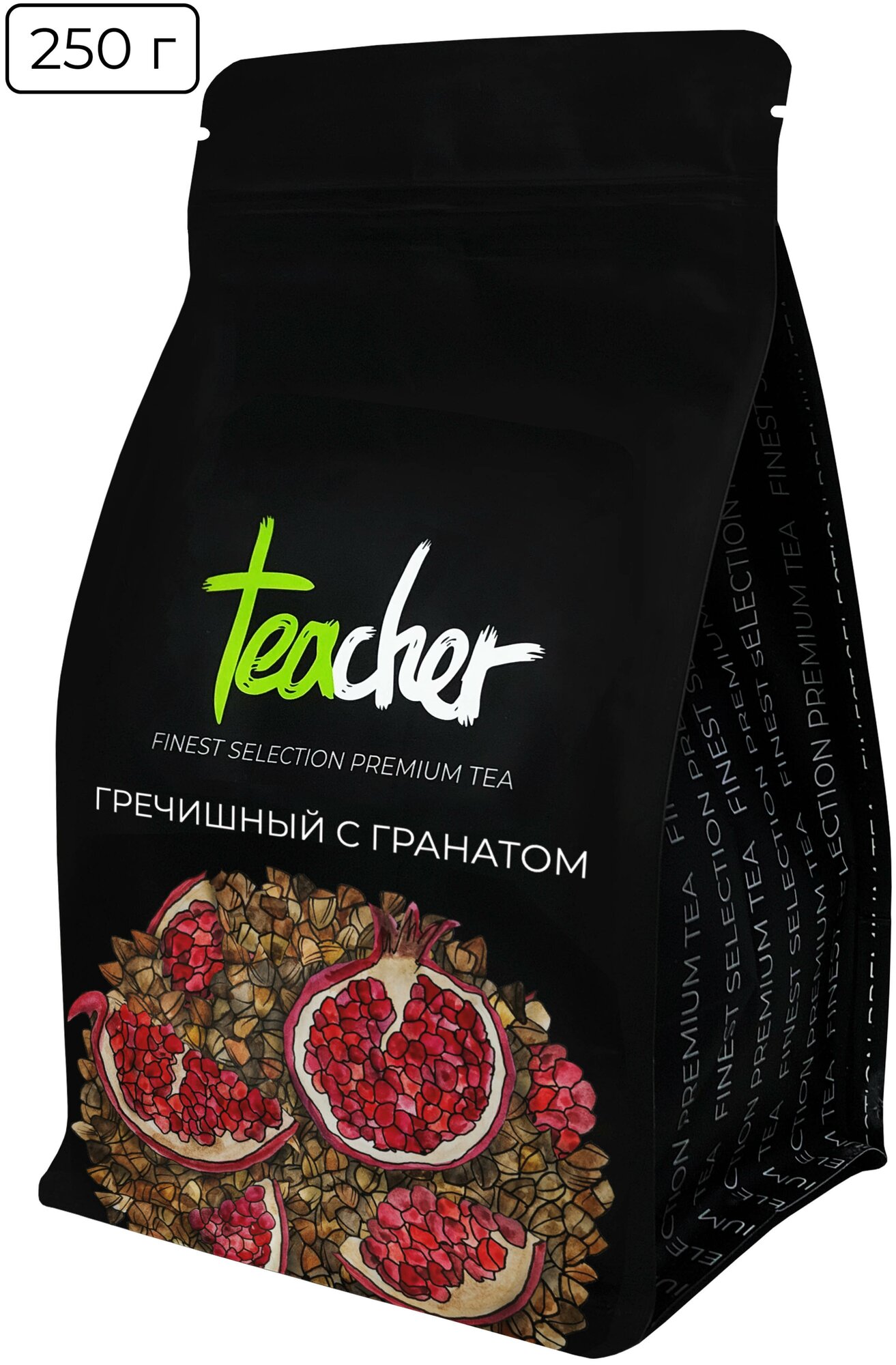 Чай TEACHER Гречишный с гранатом 250 г травяной фруктовый рассыпной - фото №5