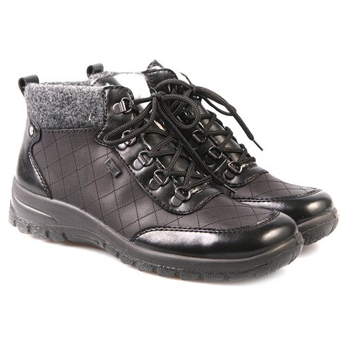 фото Ботинки rieker, размер 39, черный