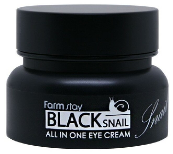Farmstay Крем для глаз Black snail all in one eye cream