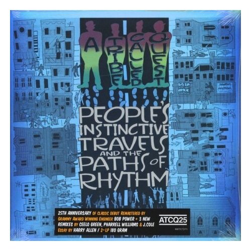 Виниловые пластинки, Jive, A TRIBE CALLED QUEST - People'S Instinctive Travels And The Paths Of Rhythm (25Th Anniversary) (2LP) компакт диски jive a tribe called quest people s instinctive travels and the paths of rhythm cd