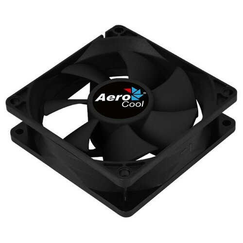 Fan Aerocool Force 8 / 80mm/ 3pin+4pin/ Black