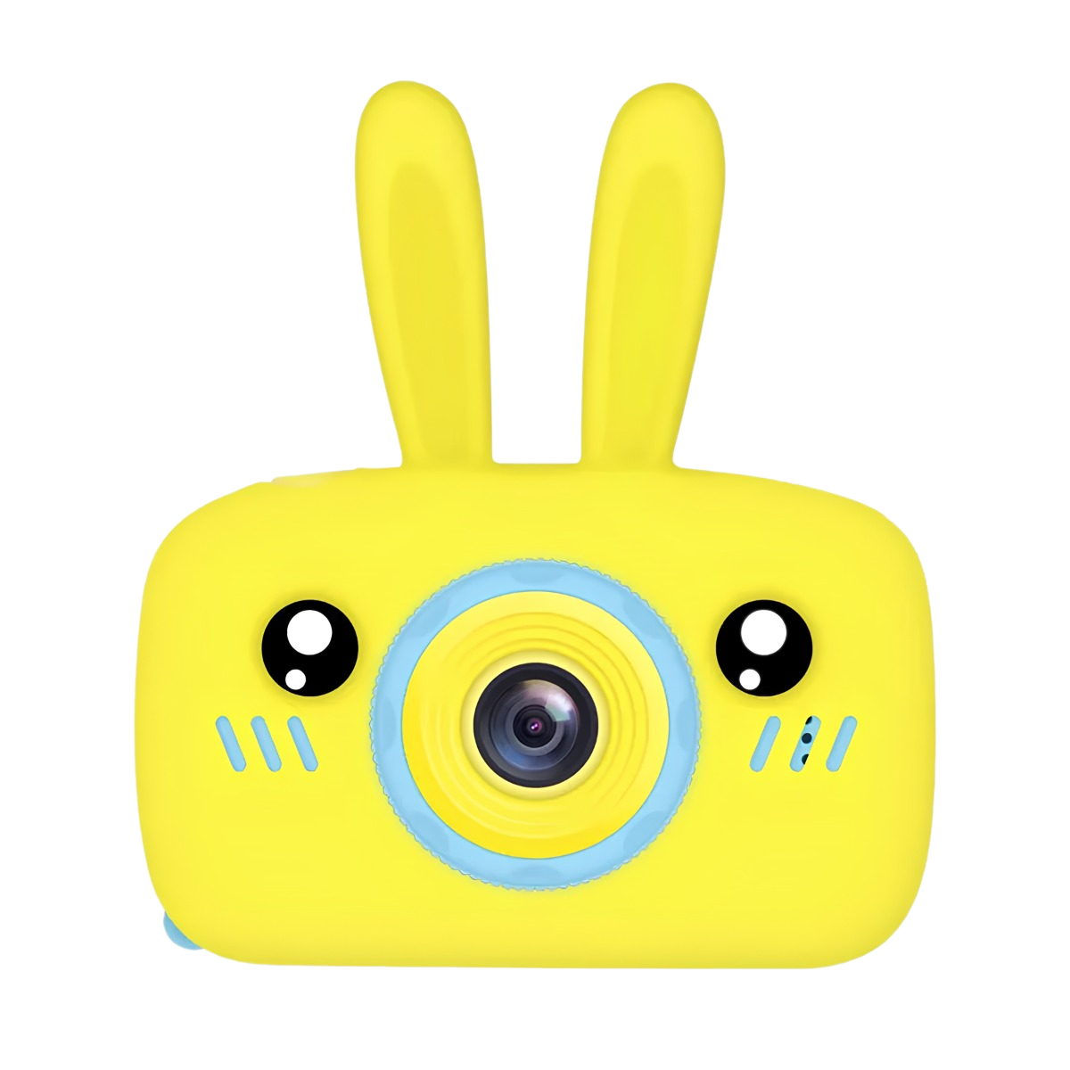 Детская камера фотоаппарат "Зайчик" Жёлтый