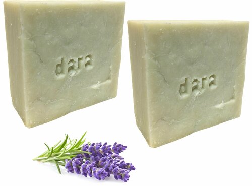 Dara Sabun Натуральное Турецкое мыло лаванда 2 шт, увлажнение кожи, 140 гр, Дара сабун