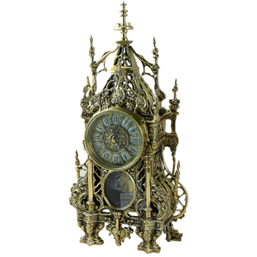 Часы Belo DE Bronze Кафедрал c маятником, золото BP-27012-D