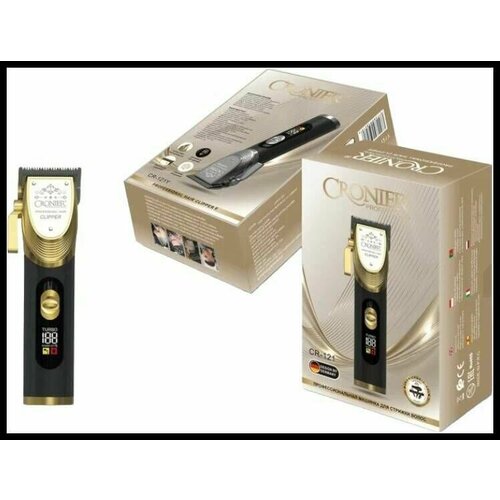 Машинка для стрижки волос и бороды Conier CR-121 Профессиональная машинка с насадкамиАккумуляторнаяОкантовочная 298000₽