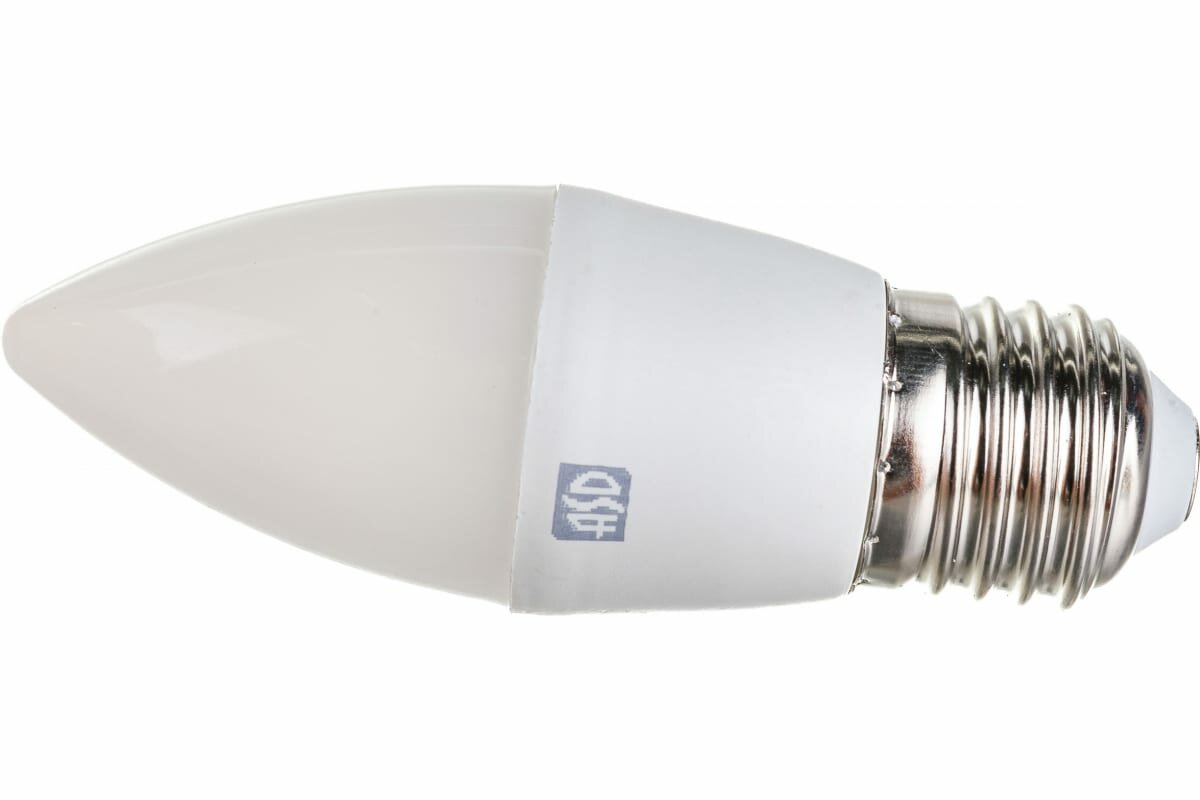 Лампа светодиодная LED-свеча- standard 7.5Вт свеча 3000К тепл. бел. E27 675лм 160-260В ASD 4690612003948