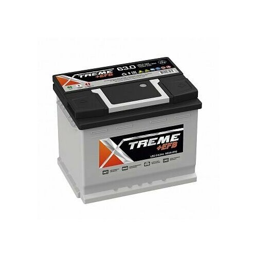 Аккумулятор автомобильный XTREME +EFB 63Ач LB R+ EN660A 242x175x175 B13