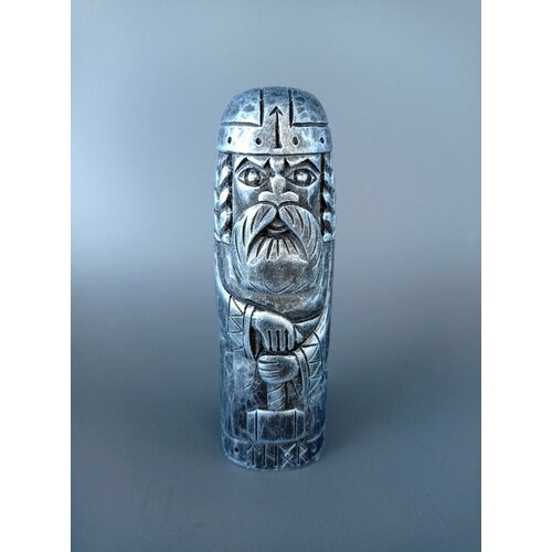 Тор, бог, скандинавский пантеон, жидкий камень, патина Серебро