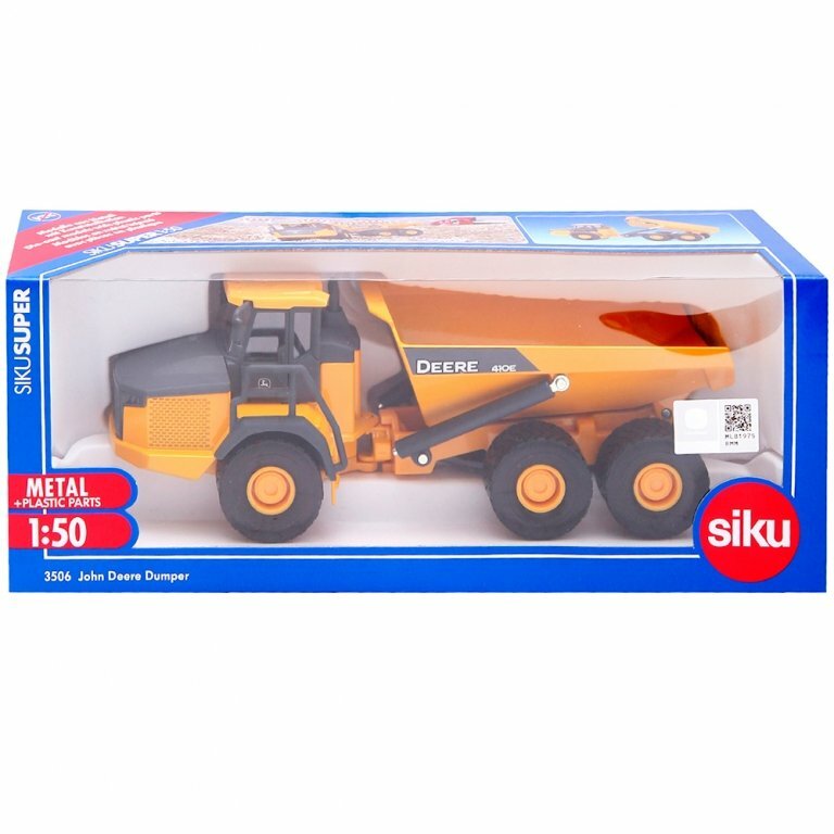 Масштабная модель Siku John Deere Dumper 410E 1 : 50 - фото №4