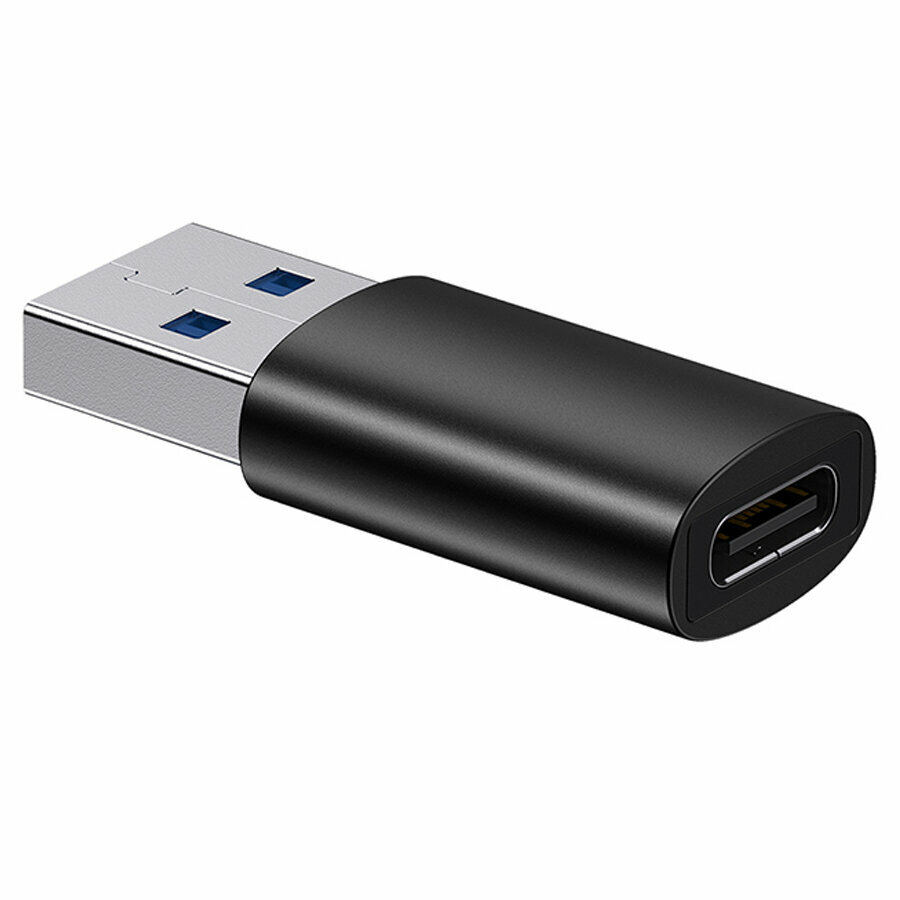 Переходник/Адаптер BASEUS Ingenuity Series Mini OTG USB3.1 (m) - Type-C (f), черный