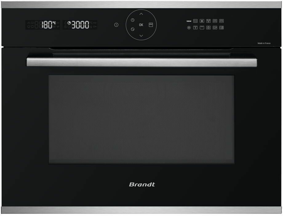 Микроволновая печь BRANDT BKC7153LX, черный