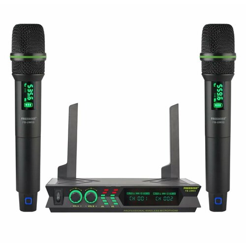 Комплект беспроводных микрофонов для караоке FREEBOSS FB-UW05 1149000₽